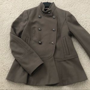 Banana Republic Army Green Pea Jacket